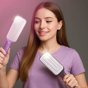 Self Cleaning Hairbrush Women Hair Brush One-key Cleaning Hair Loss Airbag Scalp Massage Comb Anti-Static Hairbrush