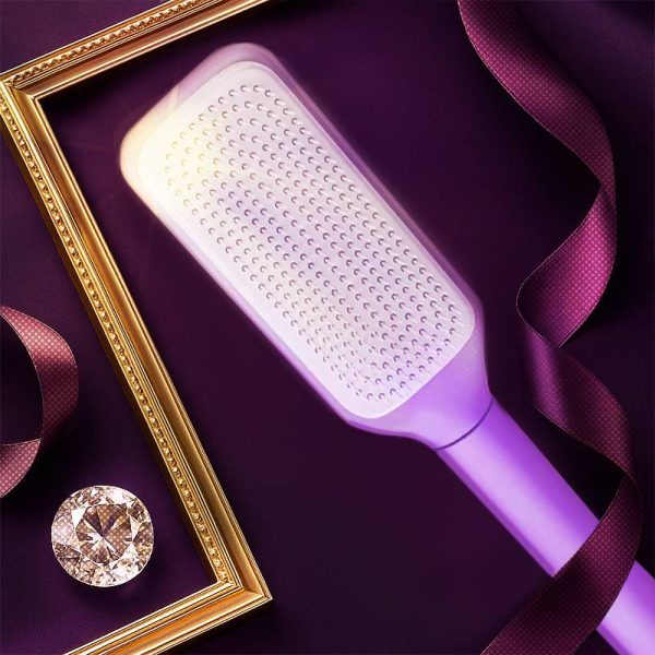 Self Cleaning Hairbrush Women Hair Brush One-key Cleaning Hair Loss Airbag Scalp Massage Comb Anti-Static Hairbrush - Image 3