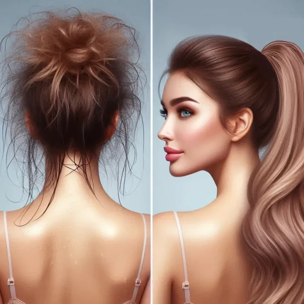LOCKMIO Women Hair Wax Stick for Wigs Anti-frizz Flyaways Control Styling Wax Long-lasting Smooth Broken Back Hair Pomade Cream - Image 4
